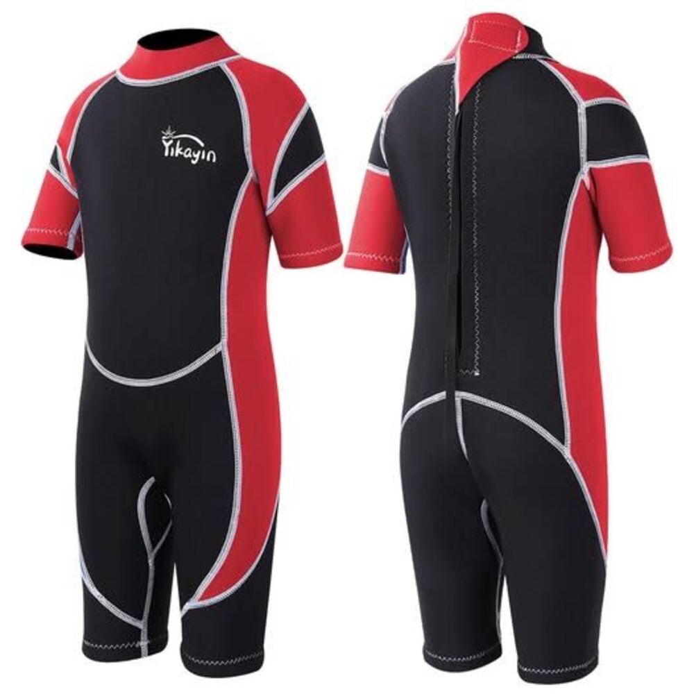 Yikayin Kids 2.5mm Thermal SCR Neoprene Shorty Wet Suit